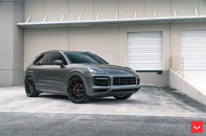 Porsche Cayenne S on Vossen Wheels (HF-3) 2019 года